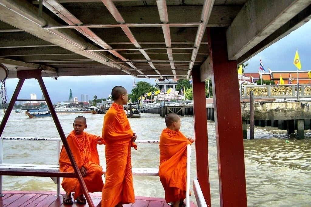 Monks in Bangkok